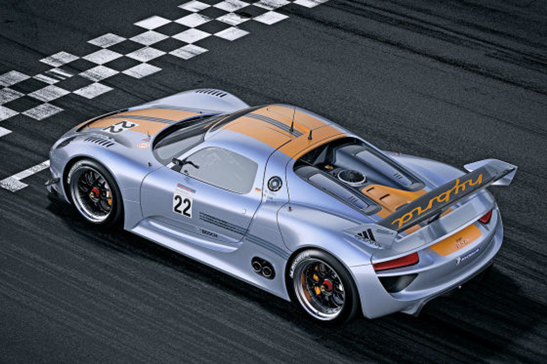 Porsche 918 RSR Detroit Motor Show 2011