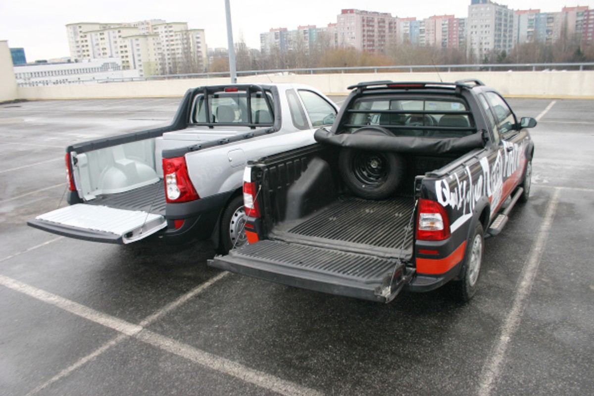 Dacia Logan i Fiat Strada