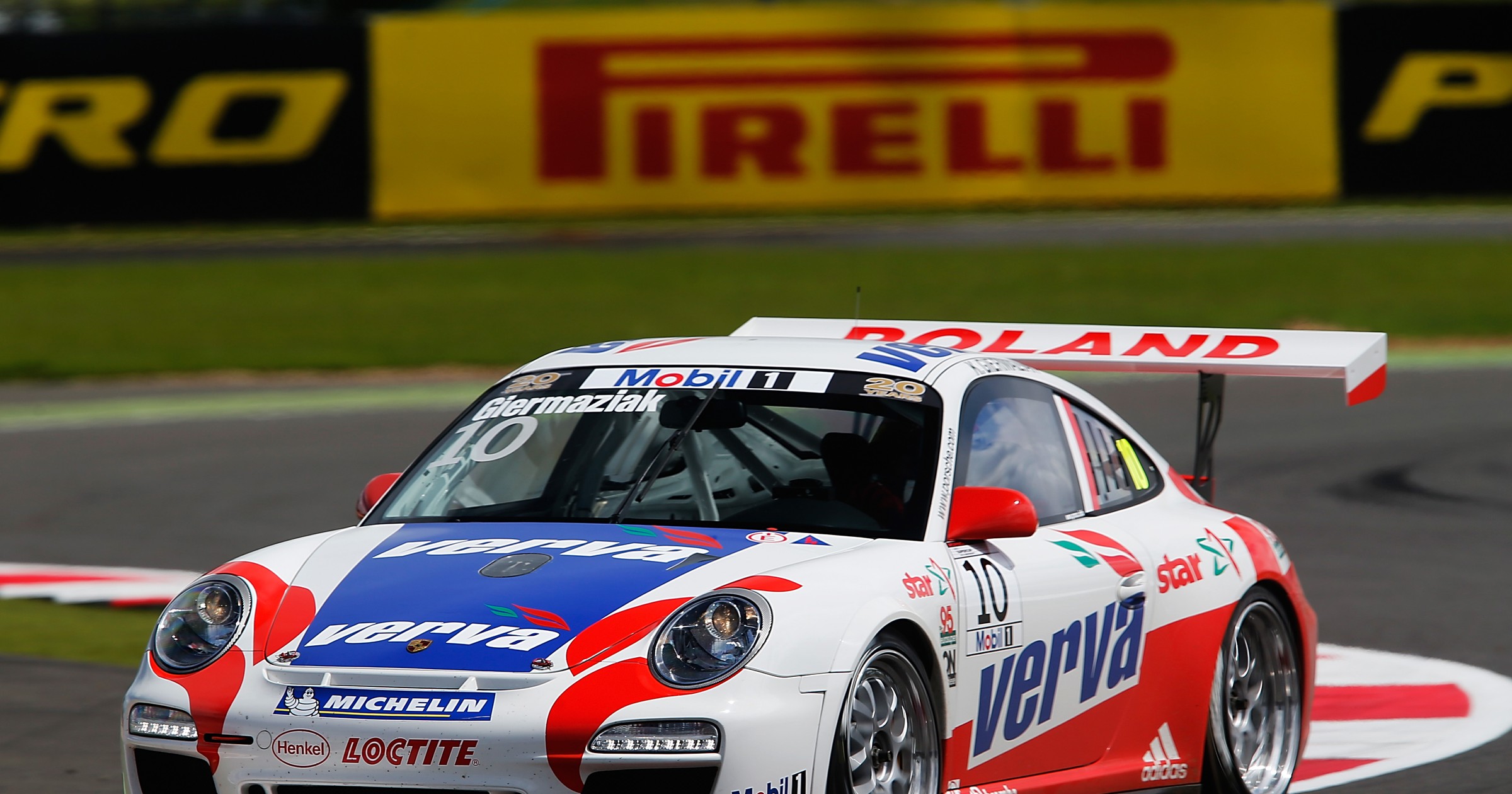 Porsche Supercup Silverstone: Giermaziak czwarty, życiówka Szczerbińskiego