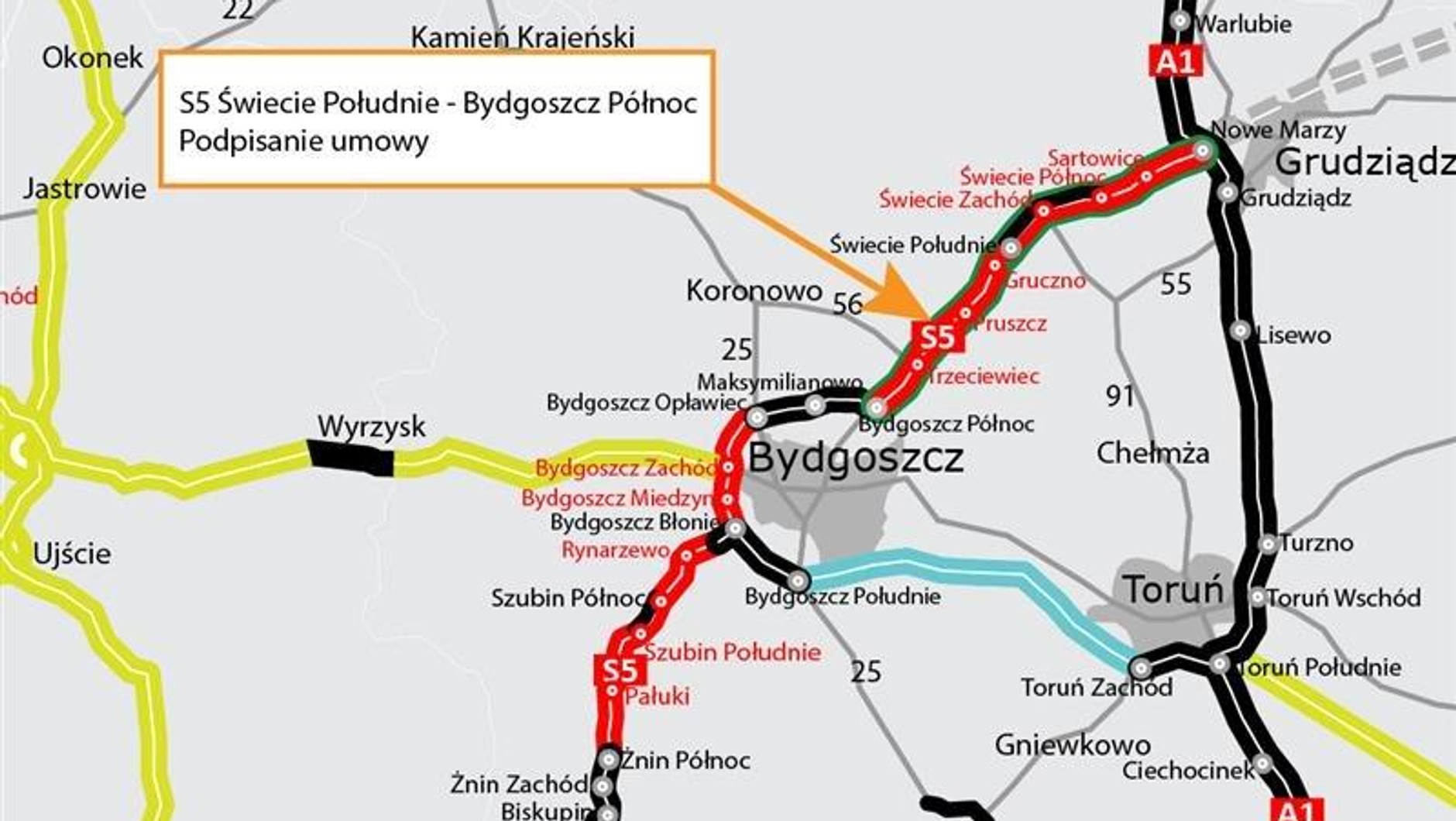 S5 Świecie Południe – Bydgoszcz Północ