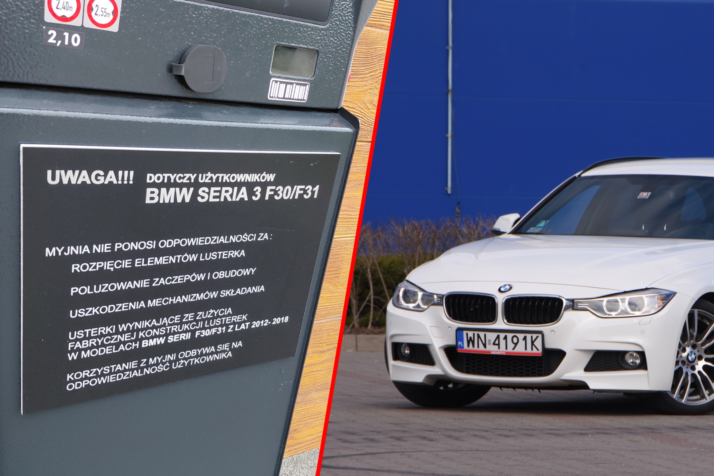 Mycie BMW na myjni automatycznej tylko na własne ryzyko? "Zdarzają się problemy"