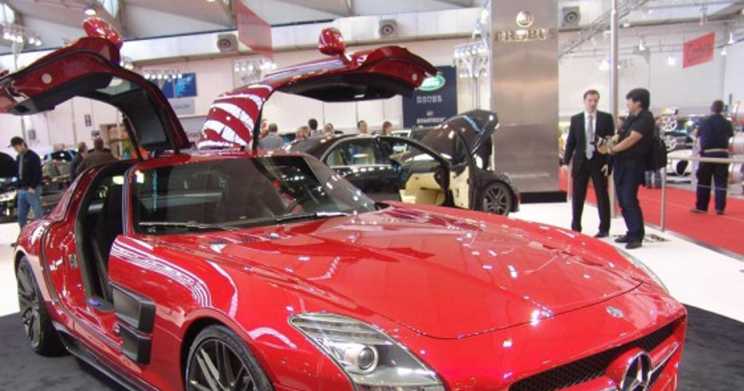 Brabus Widestar Mercedes SLS AMG gwiazdą w Essen