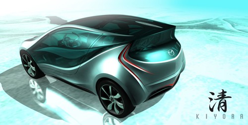 Futurystyczna Mazda Kazamai