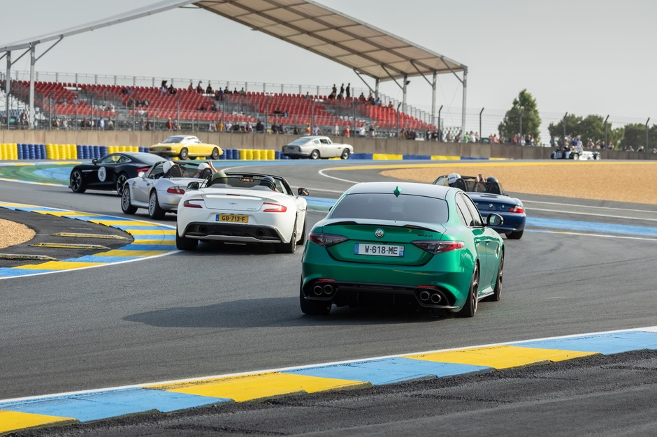 Alfa Romeo Quadrifoglio. Jazda w Le Mans