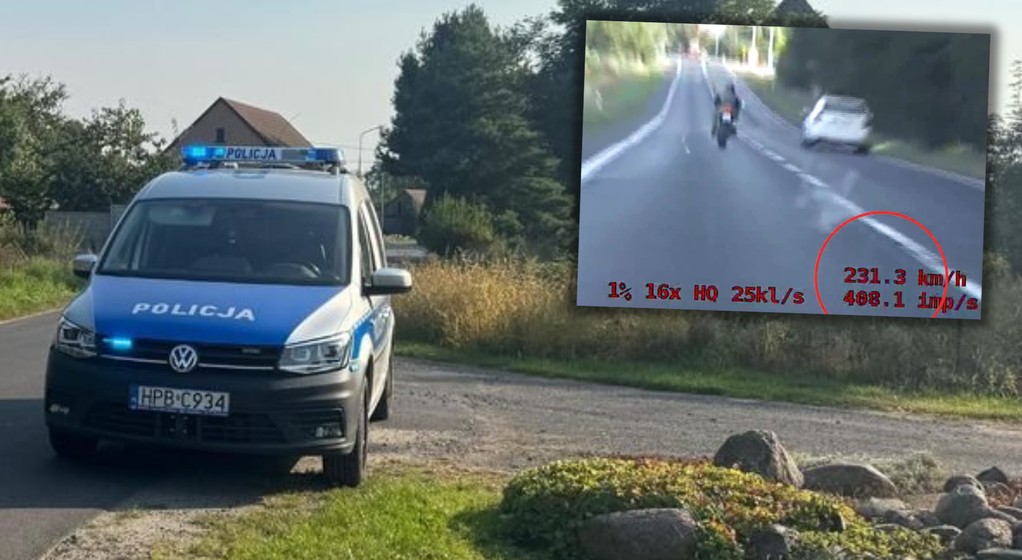 31-latek uciekał przed policją po drogach Dolnego Śląska. Miał jasny powód