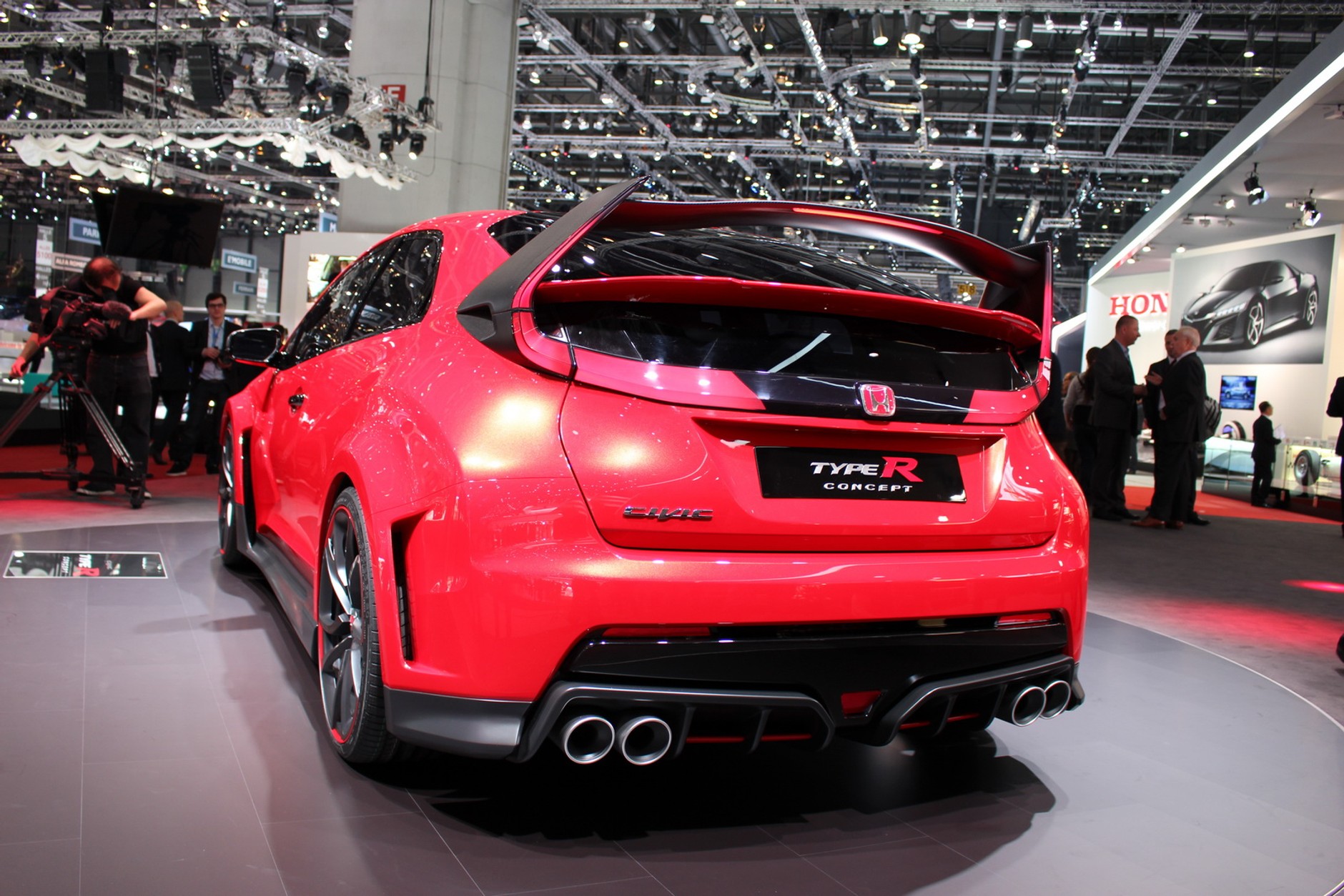 Genewa 2014: Honda Civic Type R Concept: wyścigówka na zwykłe drogi