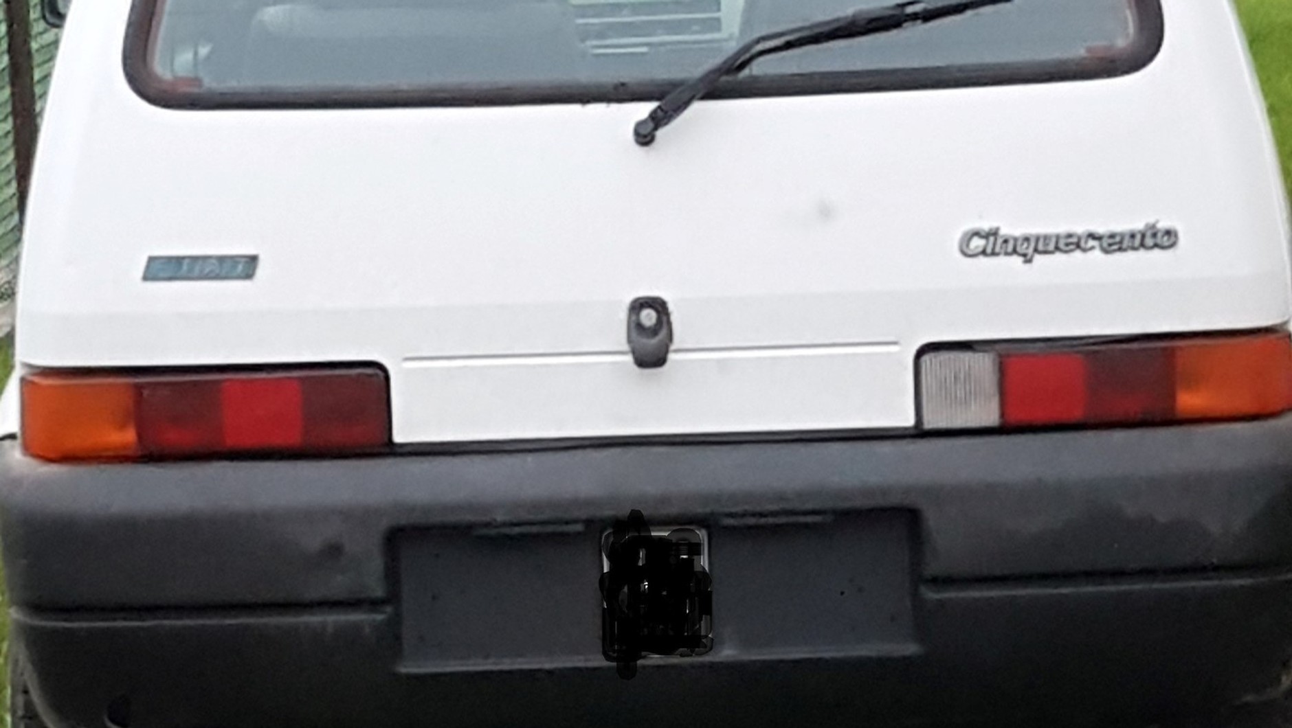 Fiat Cinquecento zatrzymanego 74-latka