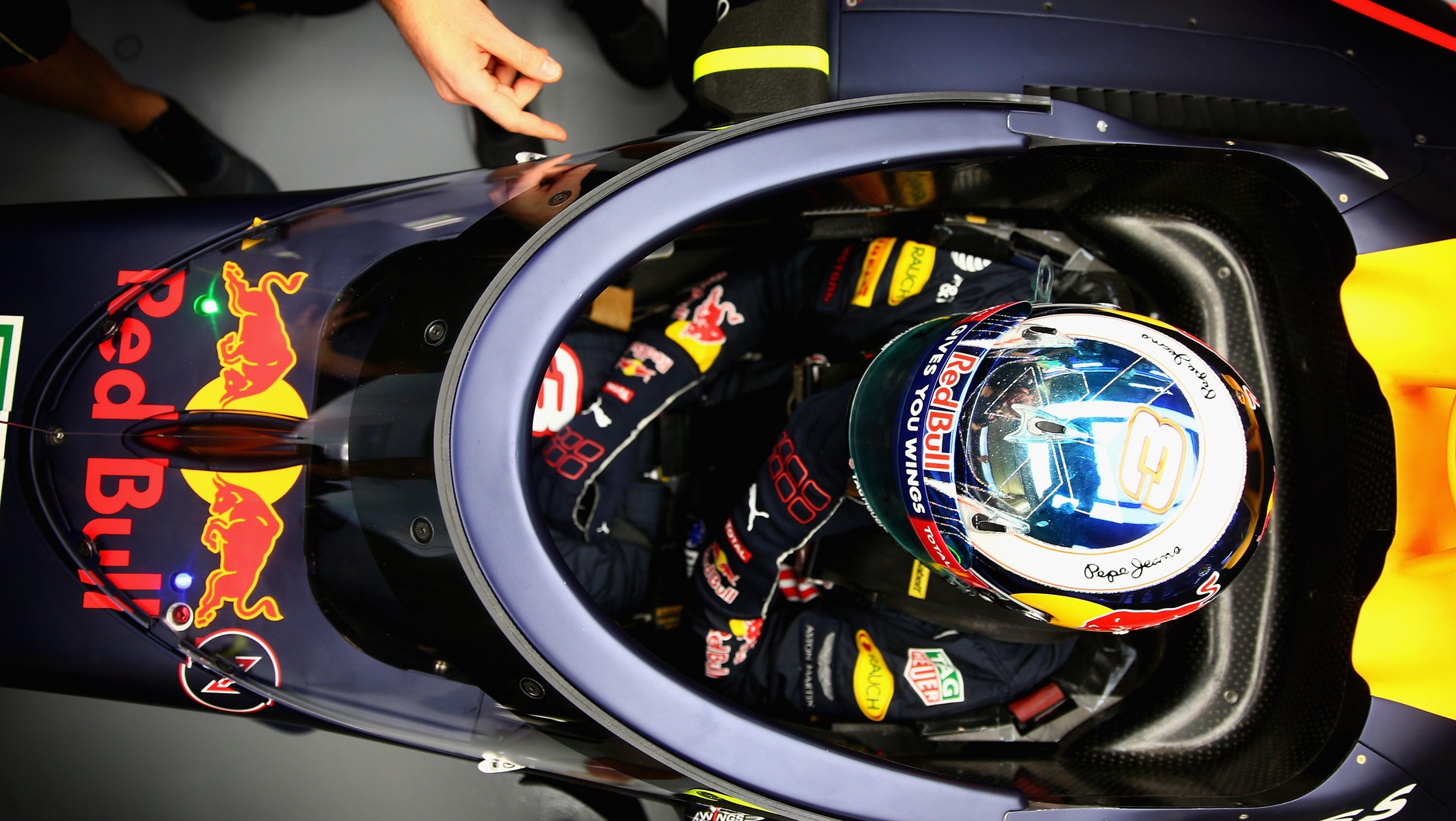 Aeroscreen - Red Bull Racing