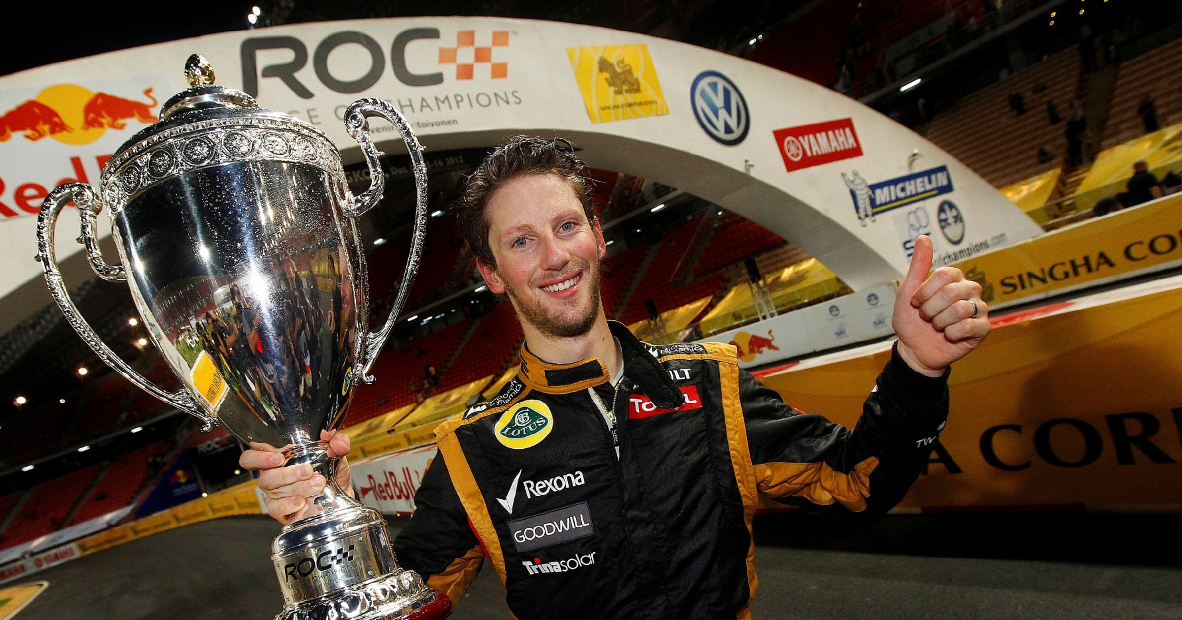 Grosjean zwycięzcą Race of Champions 2012