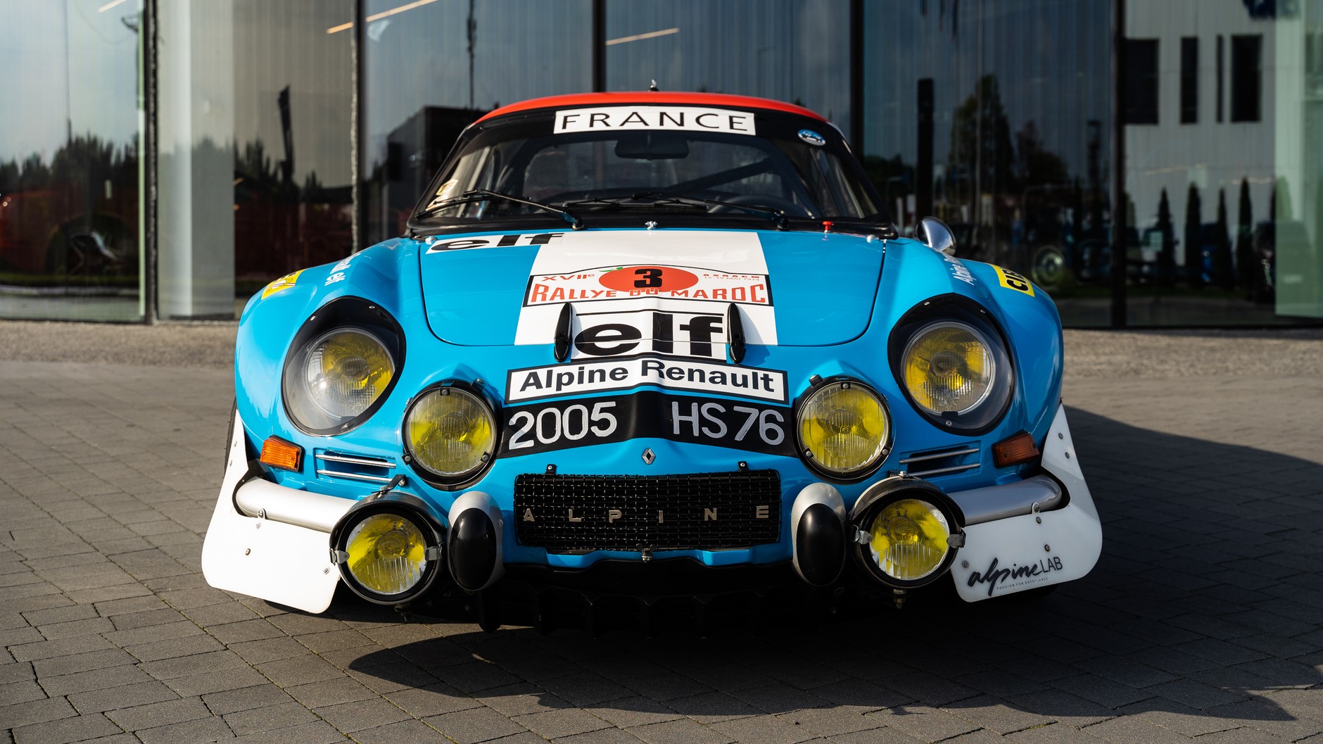 Renault-Alpine A110 Tryumfator Rajdu Maroka 1974