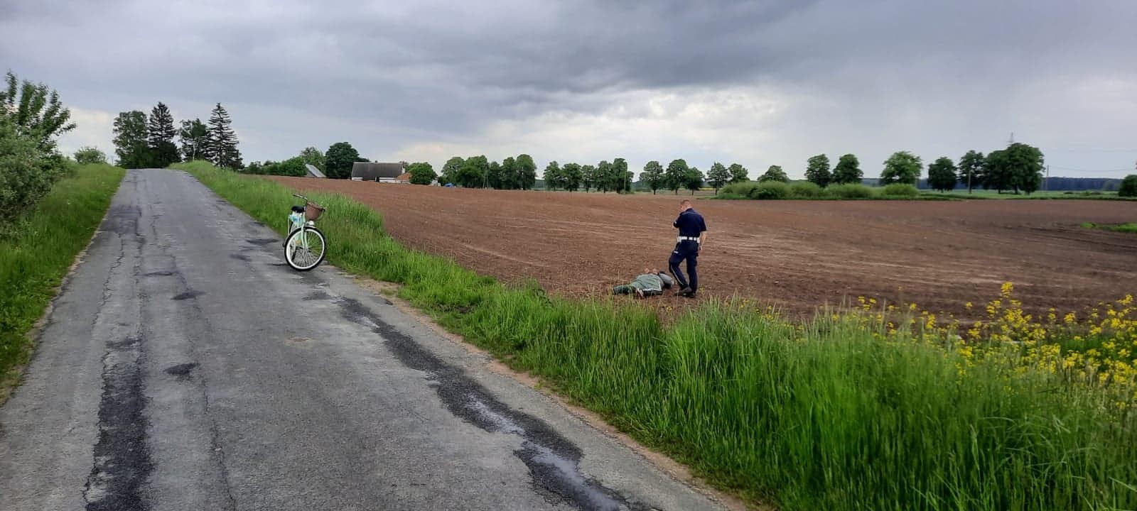 Pościg za pijanym motocyklistą