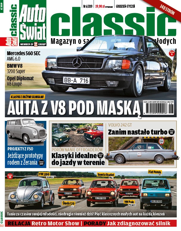 Auto Świat Classic 6/2019 już w sprzedaży