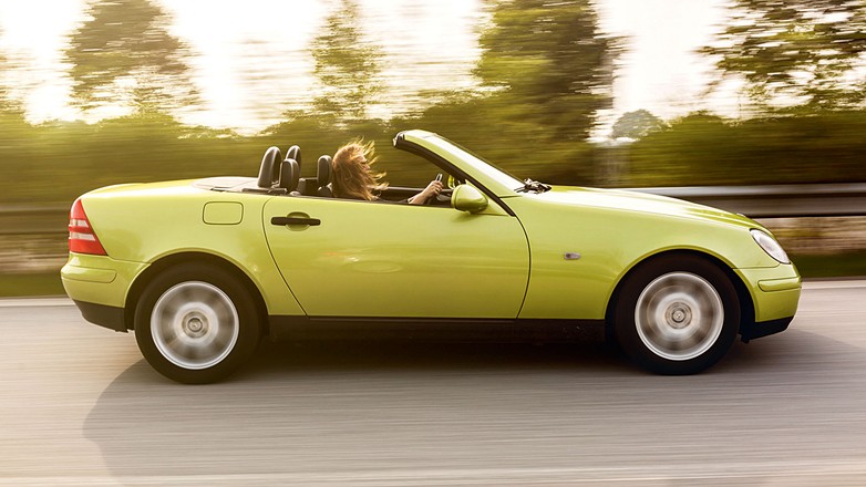 Mercedes SLK 230 Kompressor - roadster z wygodnym wnętrzem
