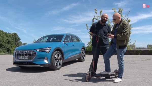 Auta bez ściemy - Audi E-tron kontra Xiaomi Electric Scooter Pro