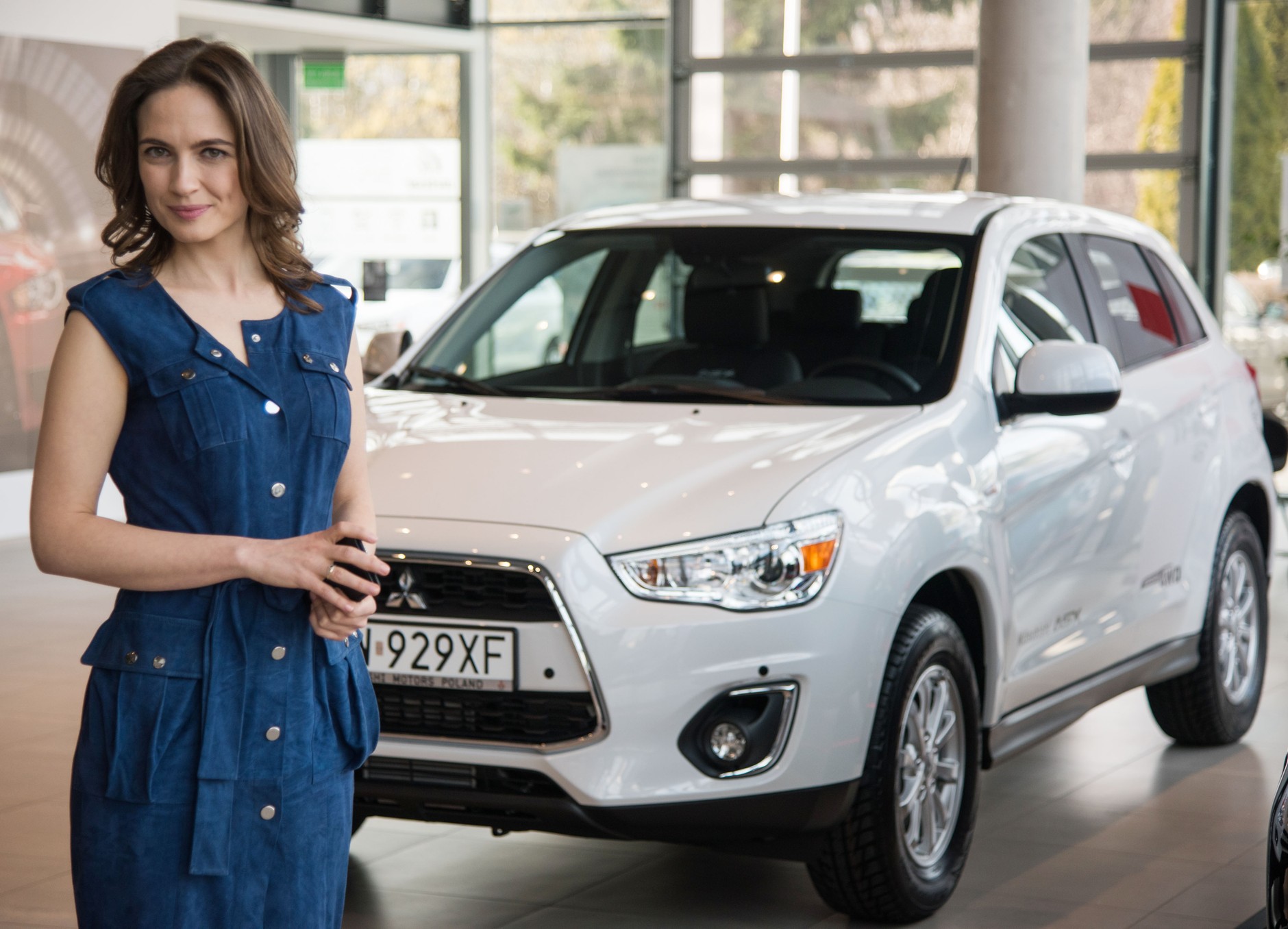 Anna Cieślak i Mitsubishi ASX
