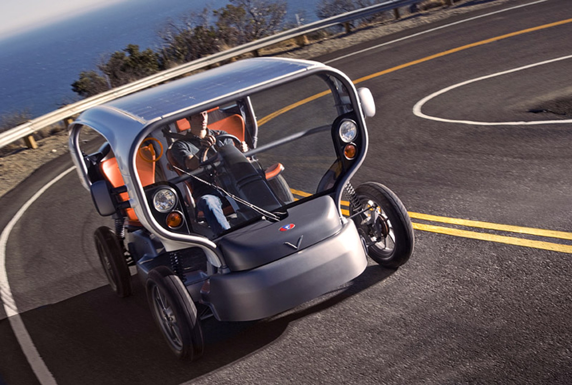 Venturi Automobiles na kalifornijskich drogach