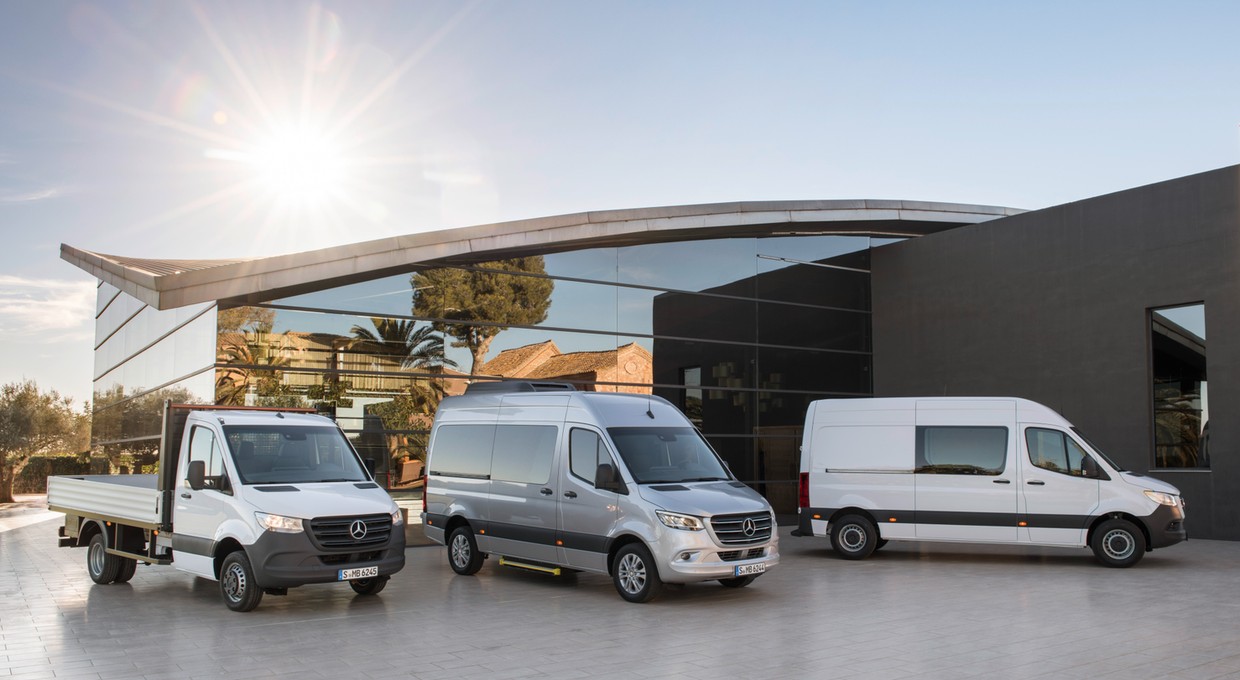 Nowy Mercedes Sprinter: plastik albo stal