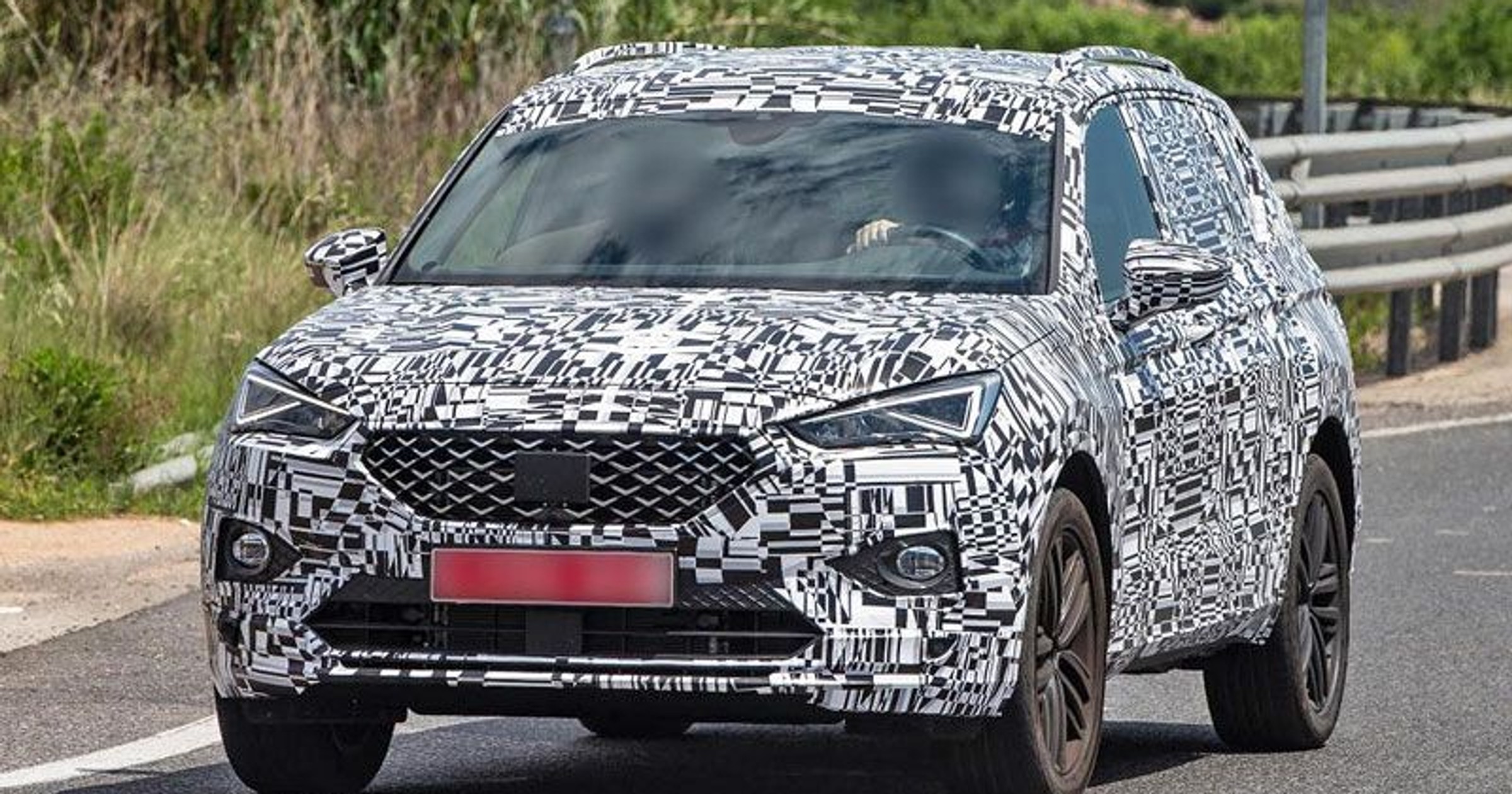 Seat Tarraco podczas jazd testowych