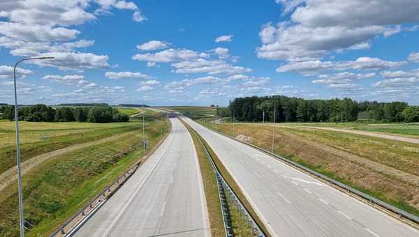Otwarto węzeł Łomża Zachód na budowanej drodze S61