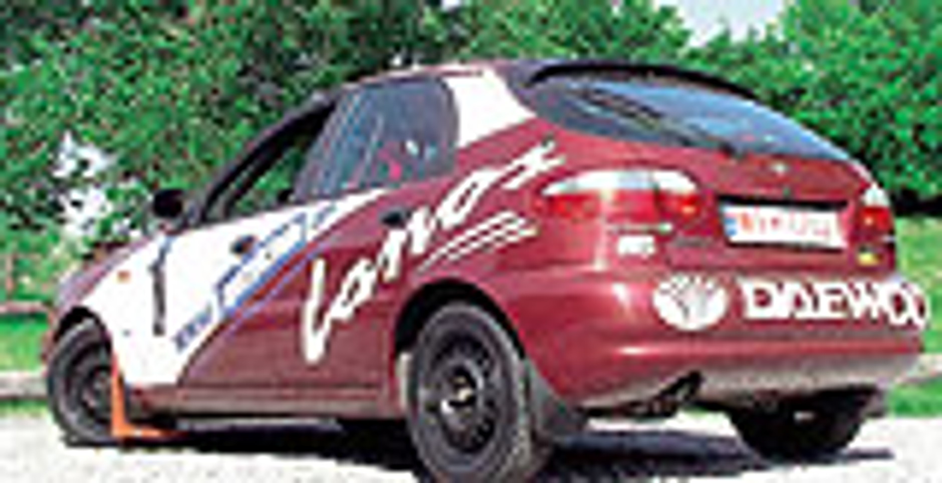 Lanos w wersji rajdowej