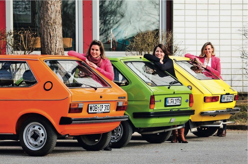 Ford Fiesta, Audi 50, Fiat 127