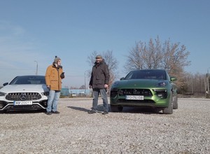 Auta bez ściemy - Mercedes CLA 45 AMG S kontra Porsche Macan Turbo