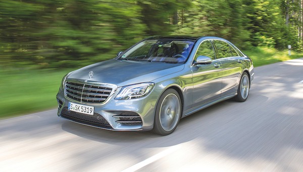 Mercedes klasy S - jeszcze większy luksus