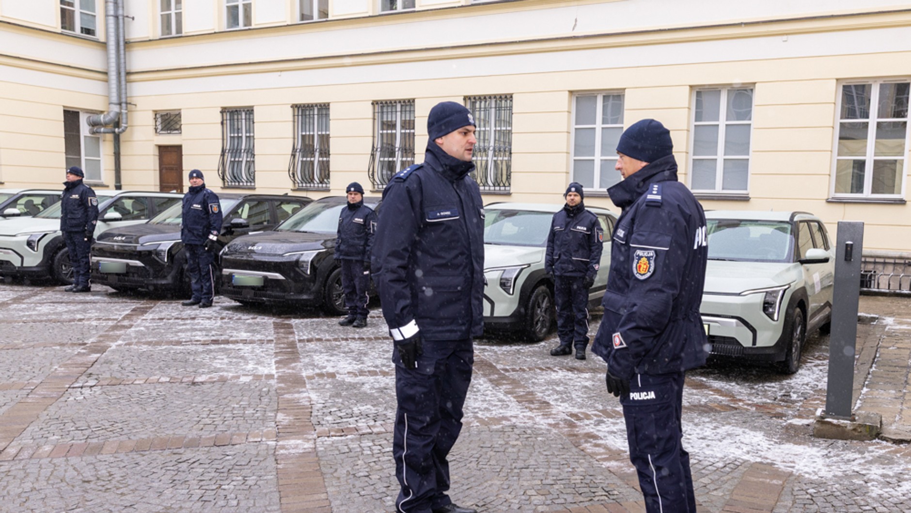 Uroczyste przekazanie pojazdów