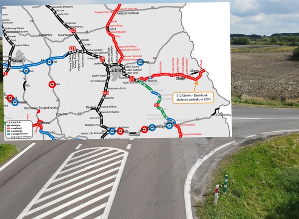 Droga S12 Chełm — Dorohusk. To będzie kluczowa trasa na wschodzie Polski