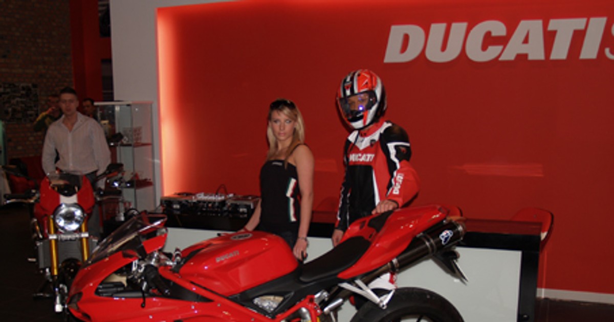 Salon Ducati w Warszawie