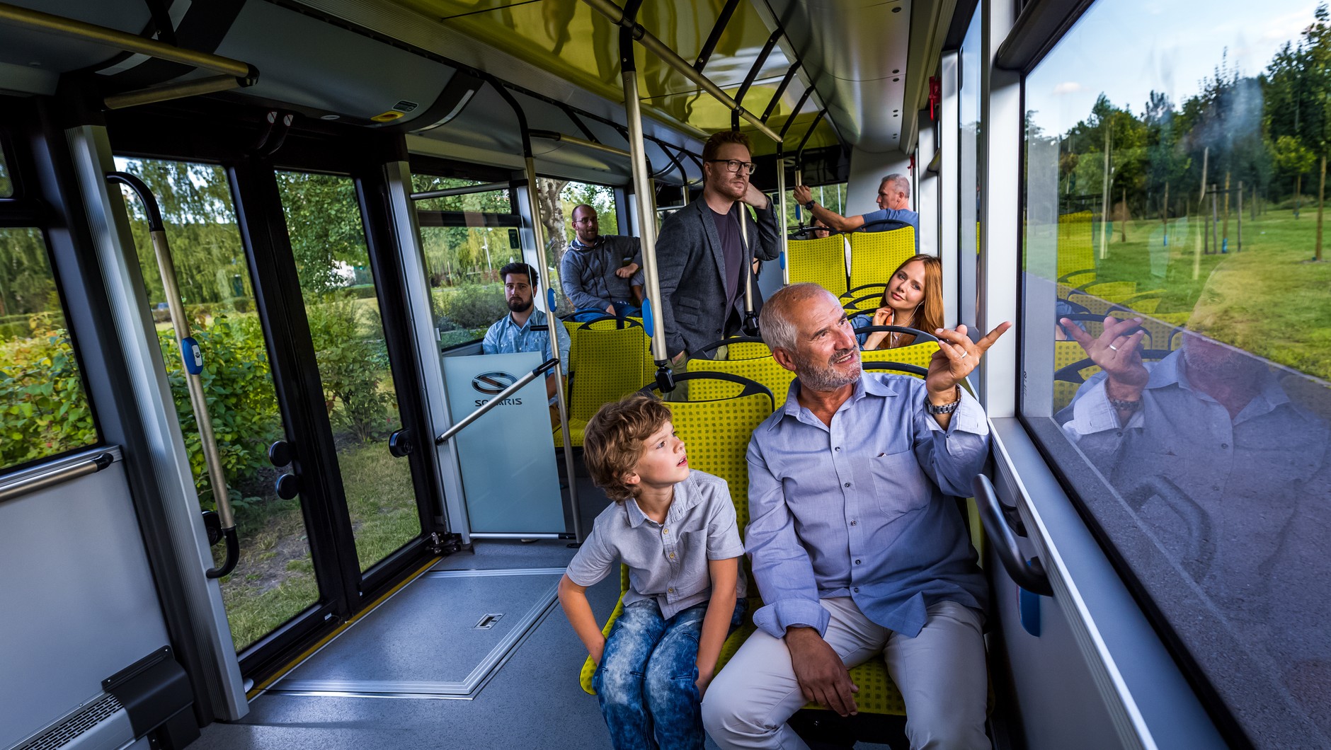 We wnętrzu nowych autobusów Solaris pojawi się system liczenia pasażerów