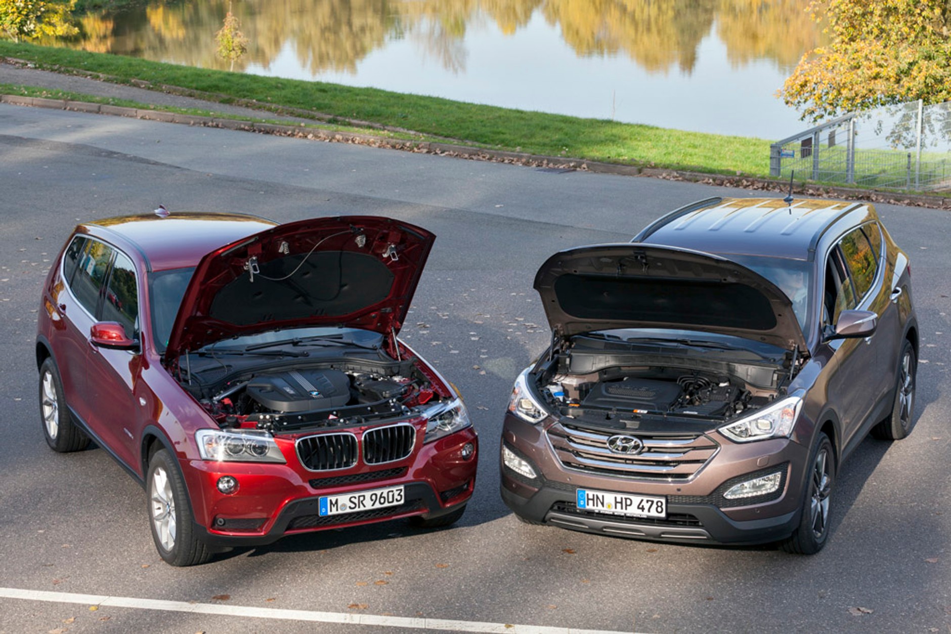 Nowy Hyundai Santa Fe kontra  BMW X3: kierunek luksus