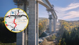 Na drodze S19 powstaje najwyższa estakada w Polsce