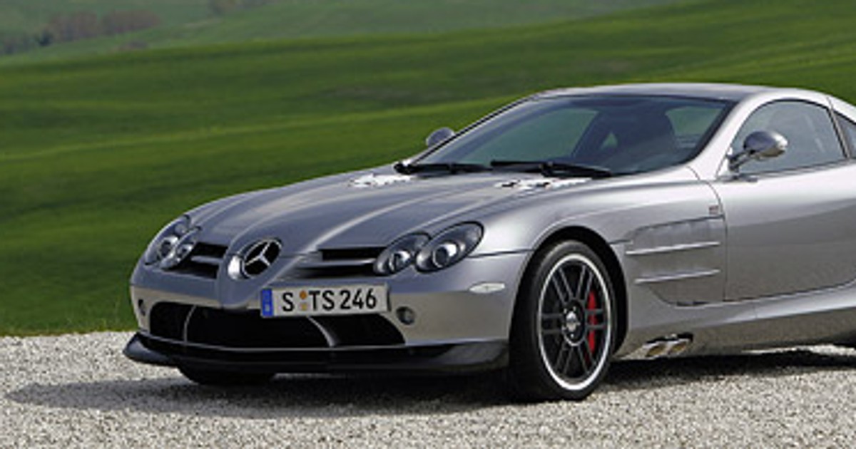Mercedes-Benz SLR 722 Edition: mocniej, mocniej, mocniej