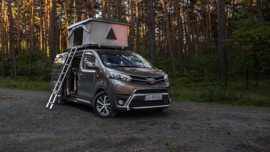 Toyota Proace Verso jako kamper