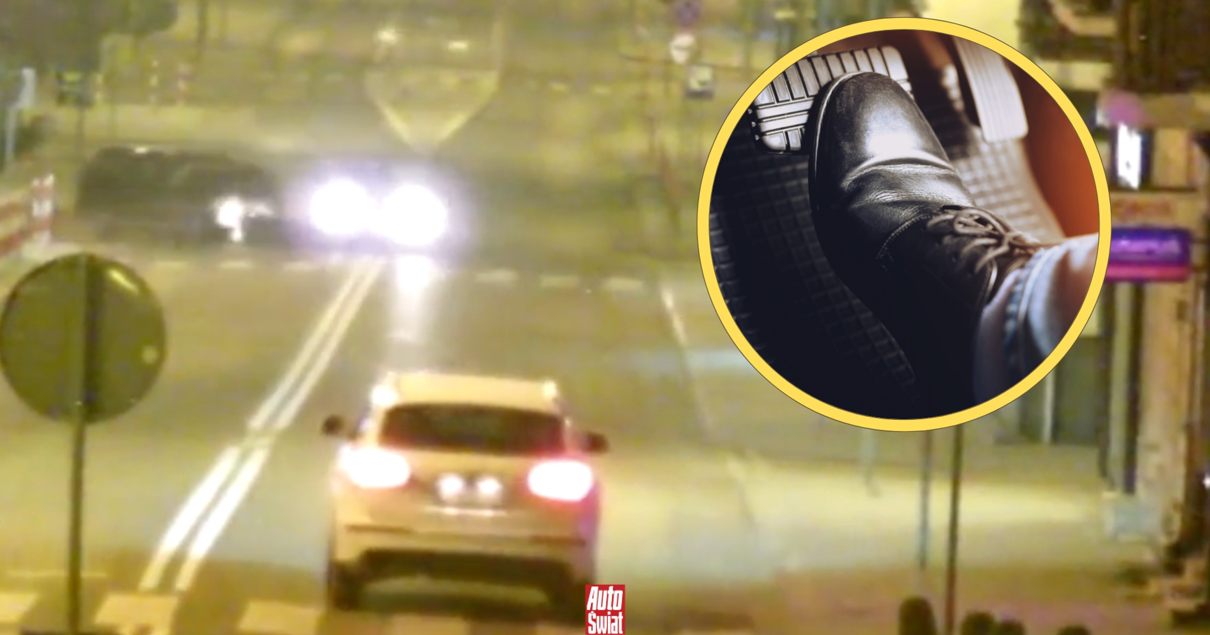 Pan Antoni wciskał pedał, a samochód nie hamował. Policjant nie mógł uwierzyć [LIST]