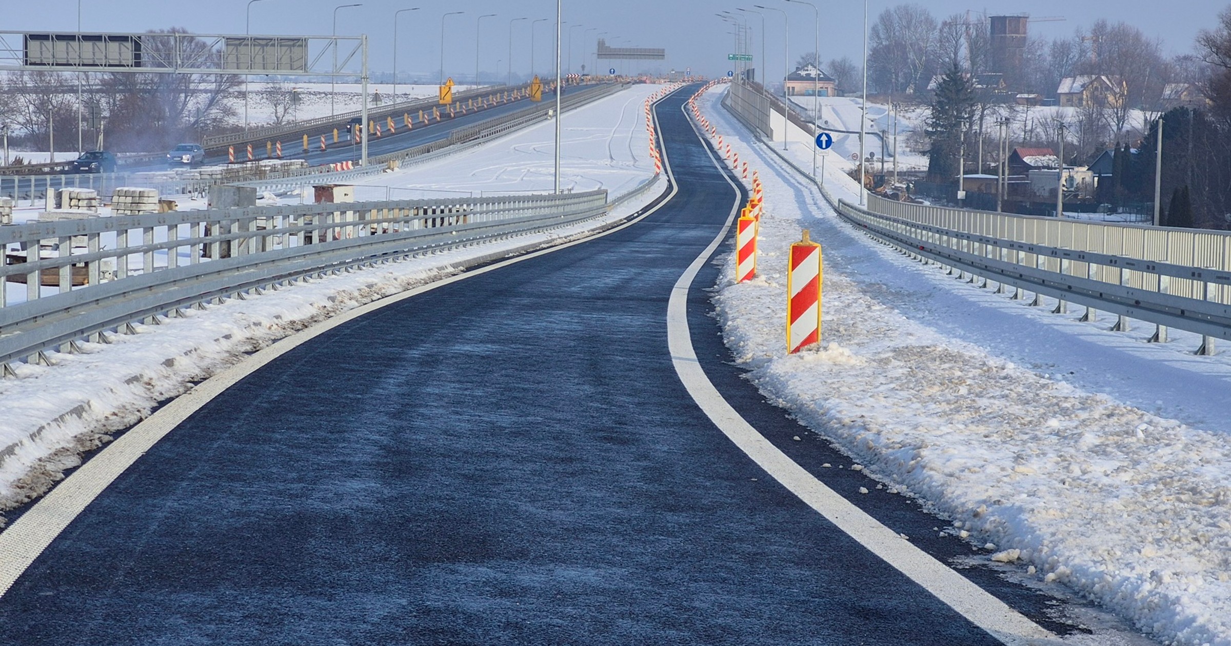 Nowy wjazd na S7 z POK na węźle Mistrzejowice