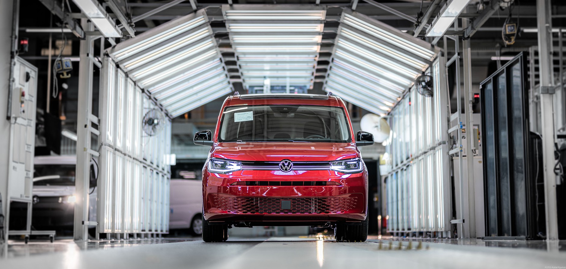 Volkswagen Caddy w fabryce w Poznaniu