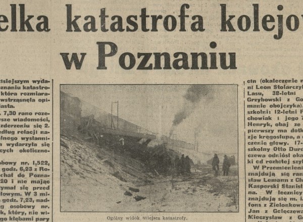 Doprowadził do katastrofy, bo myślał, że to mróz. Katastrofa kolejowa w Poznaniu
