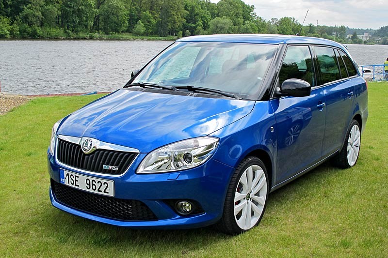 Ostra Fabia RS w akcji