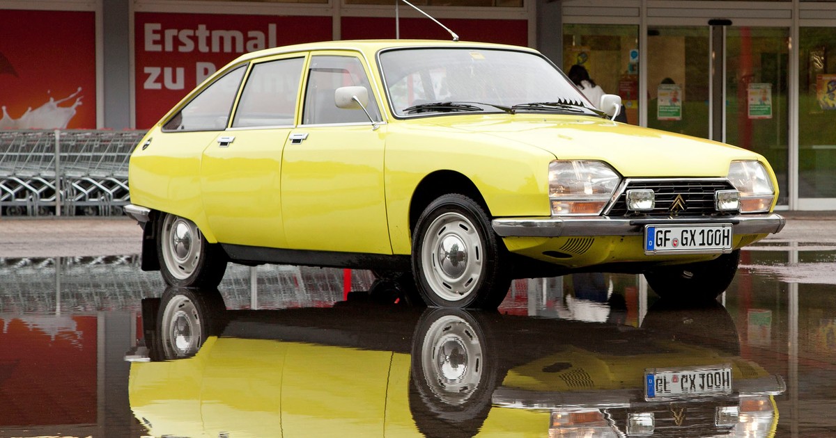 Citroen GS - czyli uroczy rdzewiuch