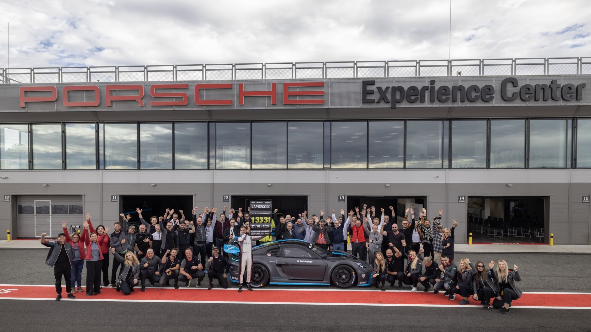 Porsche GT4 e-Performance ustanowiło rekord na torze Silesia Ring