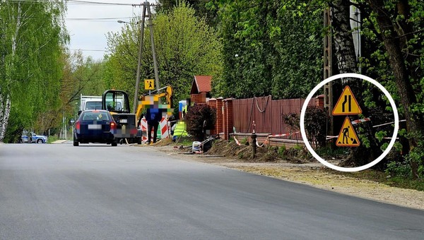 Kierownik budowy ukarany mandatem. "Myślałem, że może tak być"