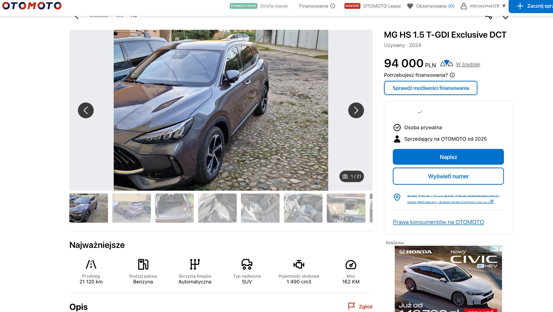 Po roku wartość chińskiego SUV-a bardzo mocno spada. Takie auto bardziej opłaca się kupić niż nowe