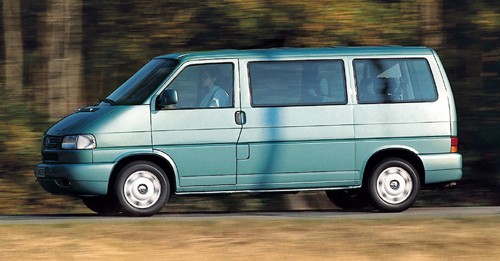 Chryslera Grand Voyager, Ford Windstar, Mercedes V, VW T4 - Rodzinne autobusy