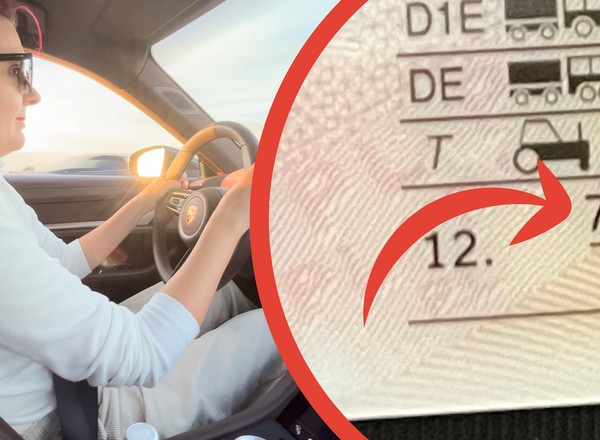 Koledzy przecierali oczy ze zdumienia, gdy zobaczyli moje prawo jazdy. Wyjaśnienie jest proste