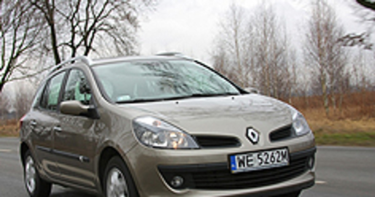 Renault Clio Grandtour 1.5 dCi - Clio z dużym zapleczem