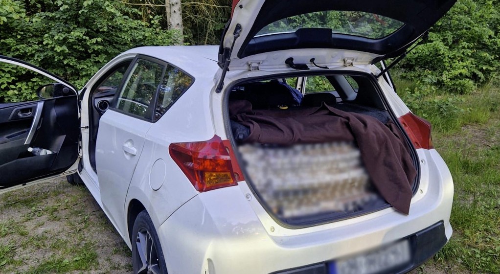 Ile białoruskich papierosów zmieści się w Toyocie? Straż Graniczna już to wie