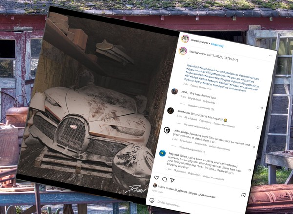 Superauta "odnalezione w szopie po kilkudziesięciu latach". Smutny widok, ale popatrz dokładniej