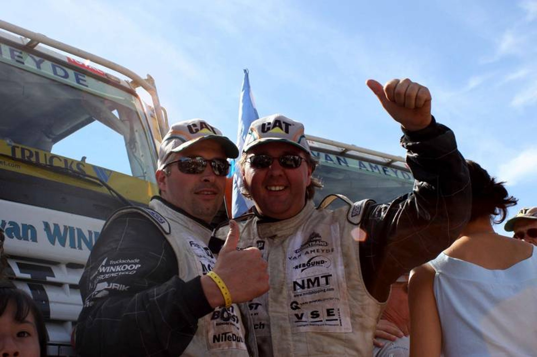 Rajd Dakar 2009: radość na mecie (fotogaleria 3.)
